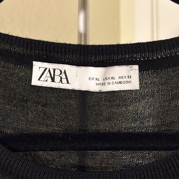 Zara Fine Knit Sweater / NWOT / Size XL - Picture 2 of 4